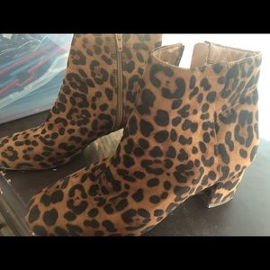 Cheetah print shoes